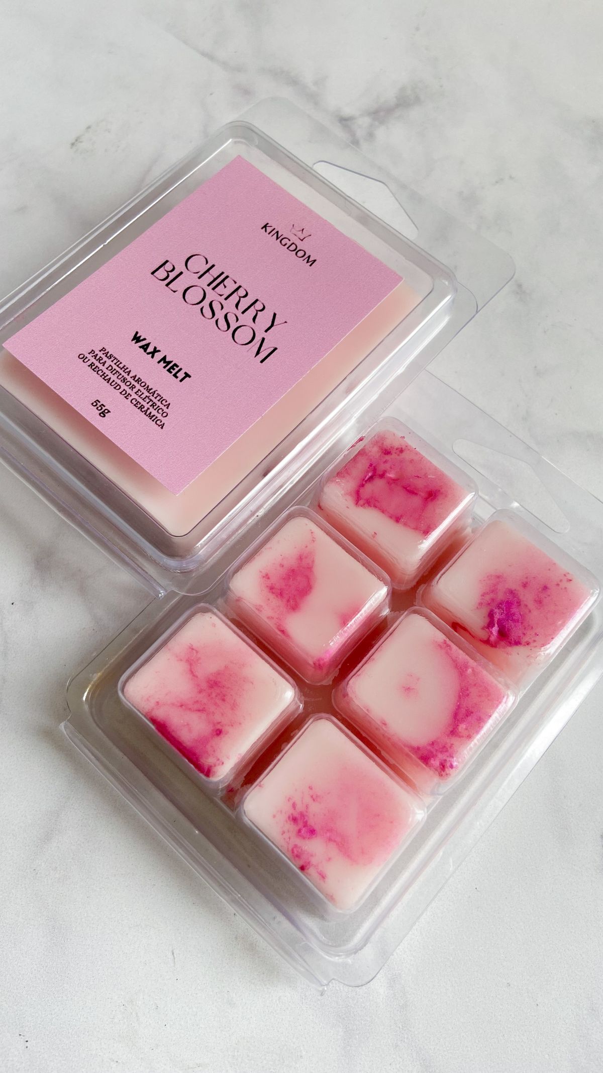 Envase Clamshell para Wax Melts 6 Cavidades Cuadrado Transparente - Imagen 2